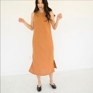 Suunday ✨ the tank gauze dress in meerkat